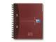 Caiet Birou Spira A4 120 File Cartonat 4 Sub Essentials Oxford