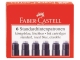 Cartuse Cerneala Mici 6 Buc/Cutie Faber-Castell