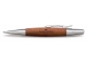 Creion Mecanic 1.4 mm E-Motion Pearwood / Maro Deschis Faber-Castell