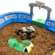 MONSTER JAM ARENA 61CM CU ACCESORII SI MASINUTA EXCLUSIVA